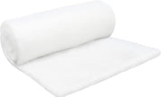 Christmas Snow Blanket Roll, 15.7 Inch x 5 Feet Fake Snow Blanket for Christmas Village, Thick White Soft Fluffy Snow Artificial Snow Blankets for Xmas Tree, Mantle, Winter Wonderland Party (1 Pack)