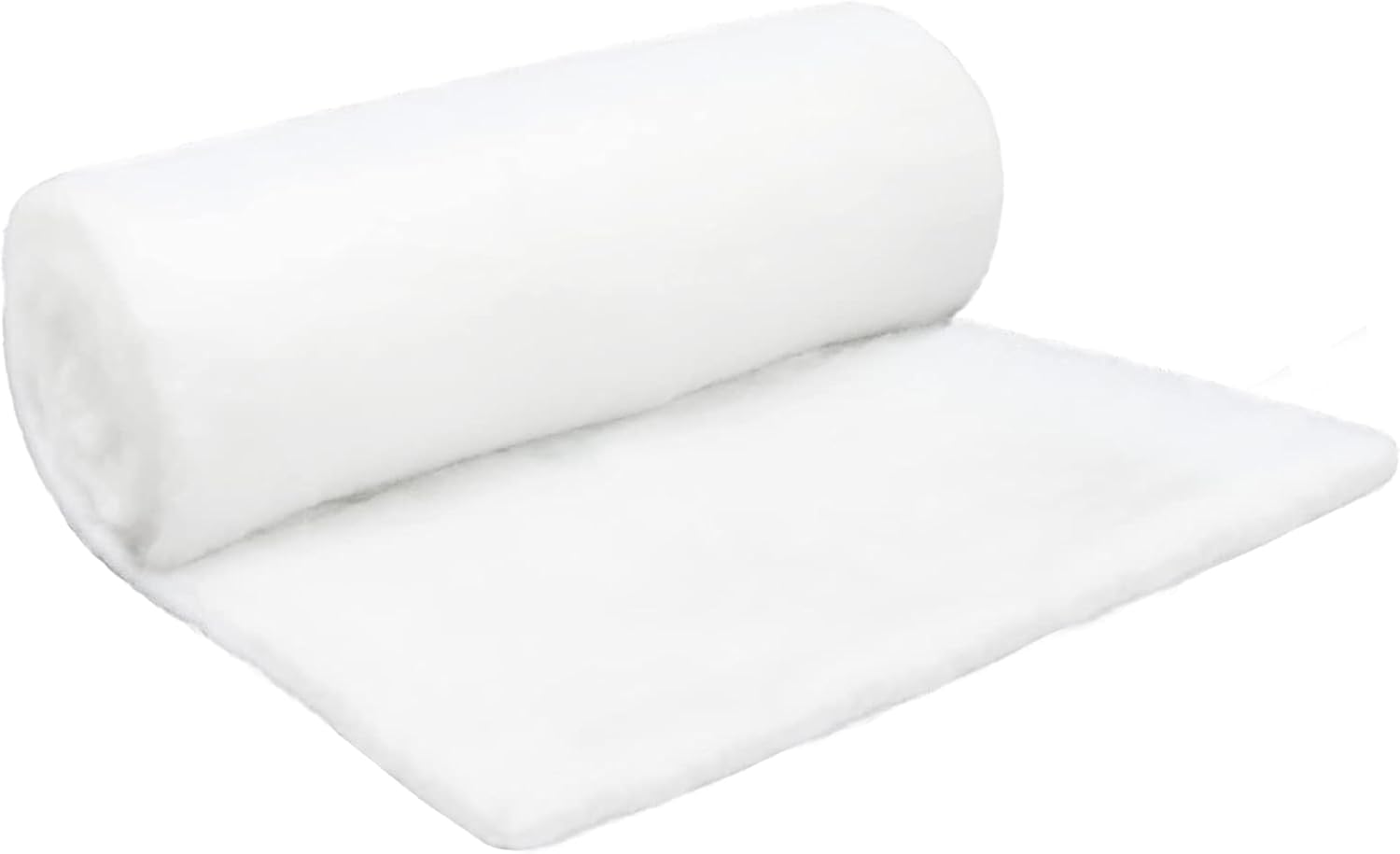 Christmas Snow Blanket Roll, 15.7 Inch x 5 Feet Fake Snow Blanket for Christmas Village, Thick White Soft Fluffy Snow Artificial Snow Blankets for Xmas Tree, Mantle, Winter Wonderland Party (1 Pack)