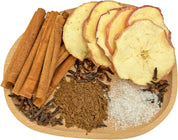 Potpourri Simmering - Dried Apple Slices, Cloves, Cinnamon, Allspice, and Vanilla Salt, Spiced Apple Cider Fragrance Stovetop Potpourri, Fall Scents, Housewarming Hostess Gift, Autumn (Spiced Cider)