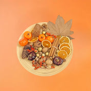 Fall Potpourri -Pumpkins, Dried Orange Slices & Cinnamon Sticks, Perfect Fall Decoration or Bowl Filler - Beautiful Autumn Scent