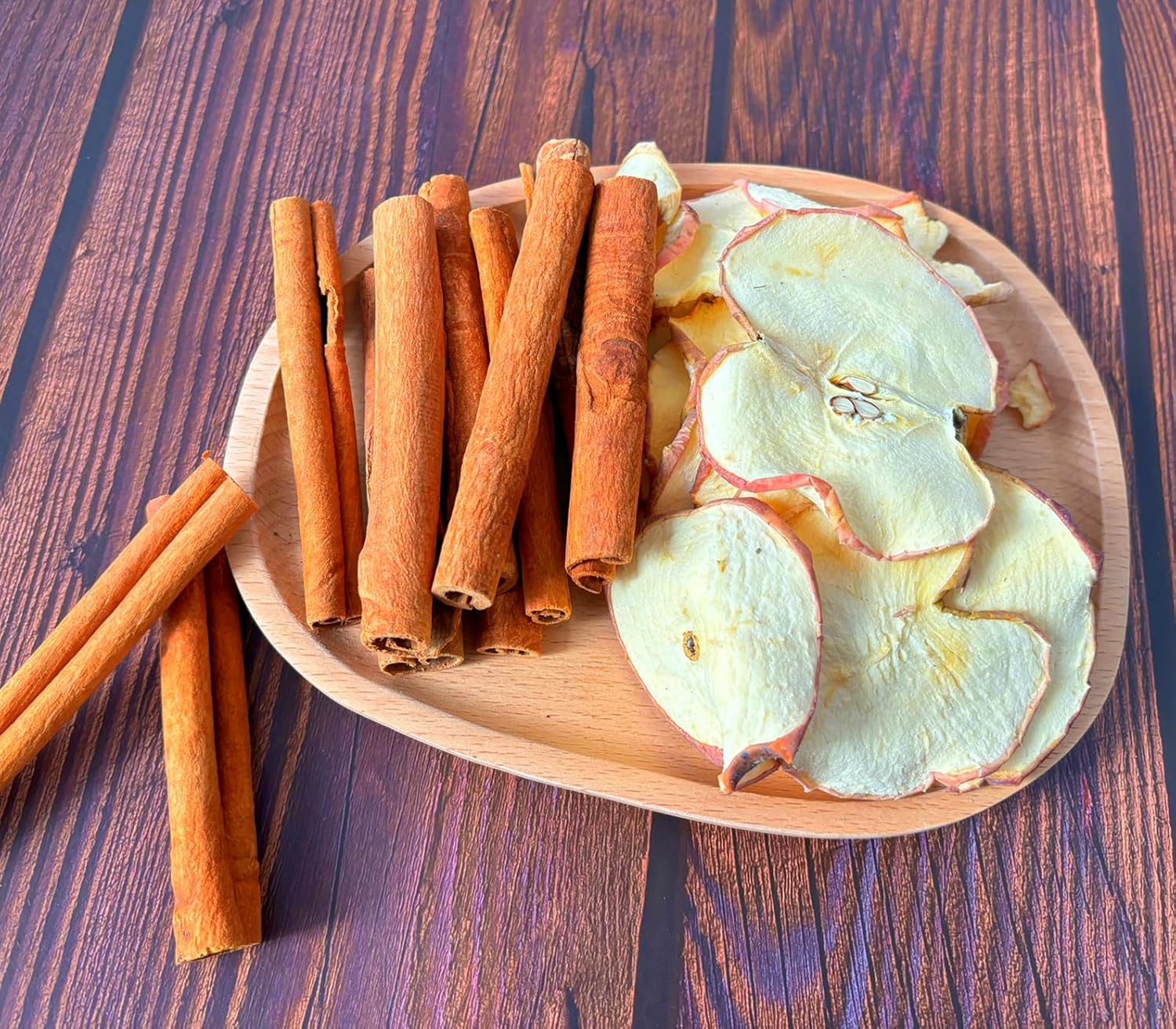 Dried Apple Slices and Cinnamon Sticks- Apple Spice Potpourri Simmering, Stovetop Potpourri for Thanksgiving, Fall Scents, Housewarming Hostess Gift, Autumn(Apple Spice)