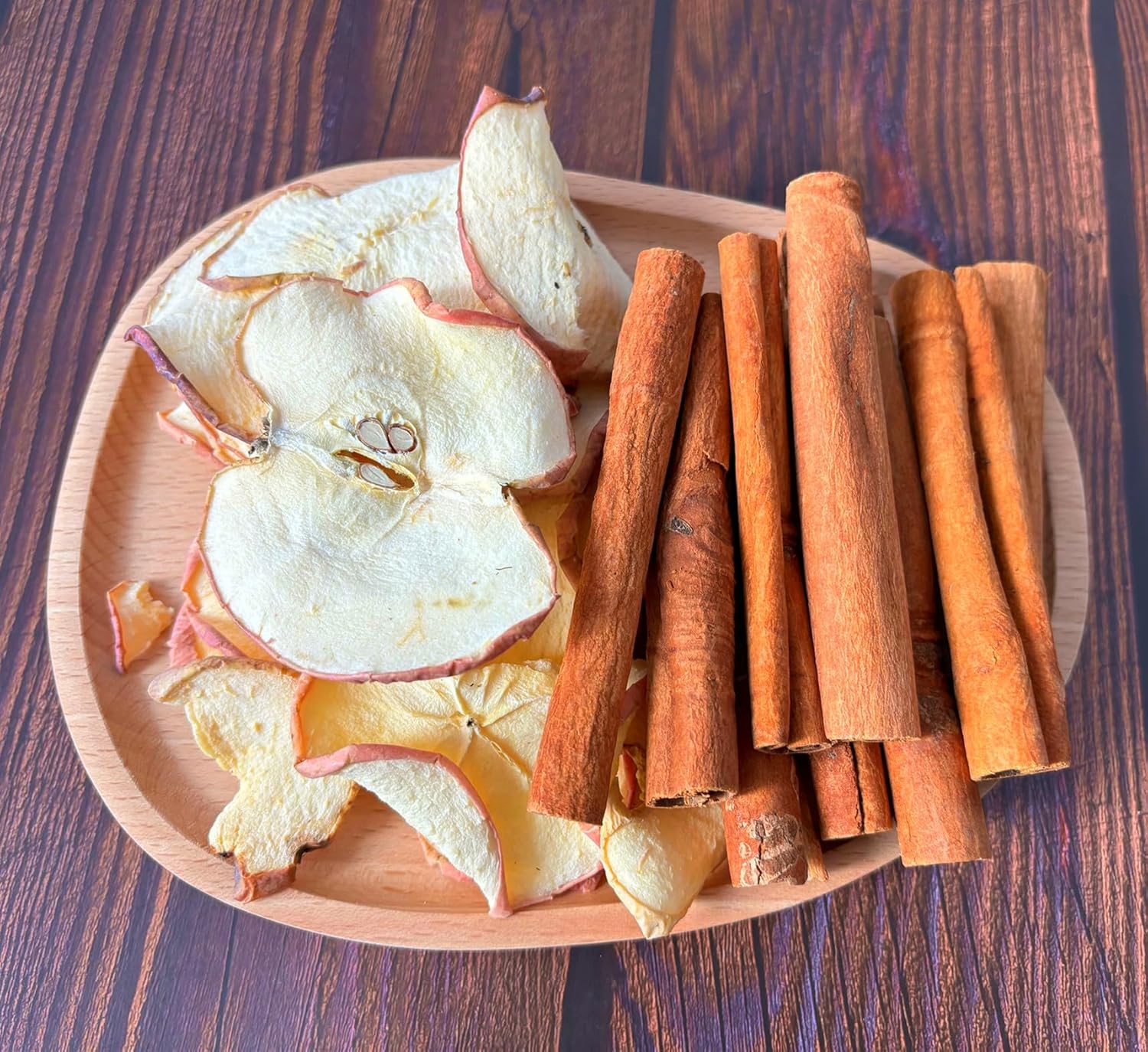 Dried Apple Slices and Cinnamon Sticks- Apple Spice Potpourri Simmering, Stovetop Potpourri for Thanksgiving, Fall Scents, Housewarming Hostess Gift, Autumn(Apple Spice)